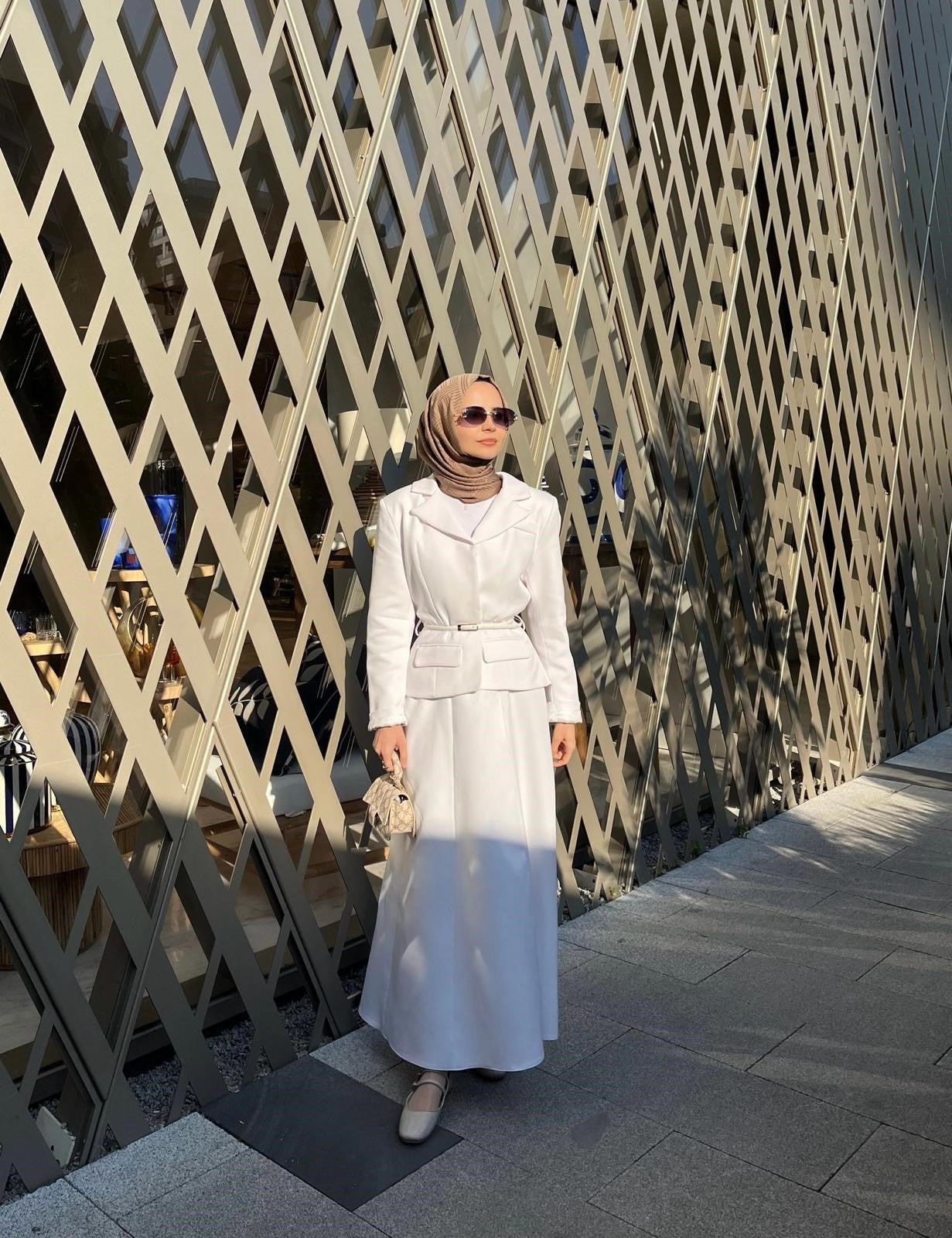 Modiva White Dress